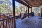 Excellent Back Deck for BBQ and more